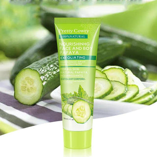 100ml Papaya Deep Cleansing Scrub Face Cream Peeling Skin Moisturizing Care Face Body Gel Cream Skin Whitening Body Face Clean ALODIA STORE