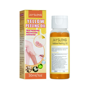 30ml Exfoliating Yellow Skin Oil Bleaching Dark Skin Removing Arms Knees Melanin Moisturizing Skin Whitening Beauty Skin Care ALODIA STORE