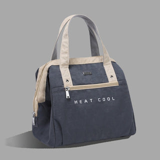 Fresh Cooler Bags Large Lunch Bag Women Waterproof Concise Convenient Thermal Breakfast Box Portable Picnic Travel Food Storage ALODIA STORE