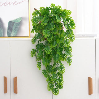 76cm Artificial Green Plants Hanging Ivy Leaves Radish Seaweed Grape Fake Flowers Vine Home Garden Wall Party Decoration ALODIA STORE