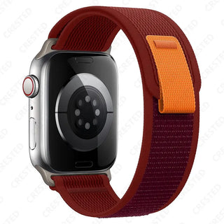 Trail loop Band for Apple watch Ultra 49mm 45mm 41mm 44mm 40mm 42mm 38mm 40 44 45 mm bracelet iWatch series 7 6 5 4 3 se 8 strap ALODIA STORE