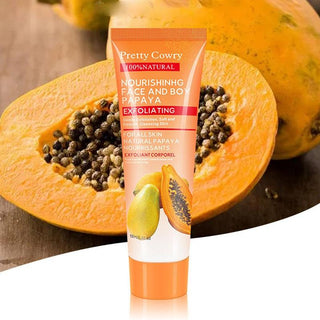 100ml Papaya Deep Cleansing Scrub Face Cream Peeling Skin Moisturizing Care Face Body Gel Cream Skin Whitening Body Face Clean ALODIA STORE