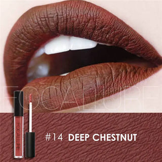 FOCALLURE 39 Color Matte Lipgloss Lip Tint Paint Colors Long Lasting Waterproof Liquid Moisturizing Lipstick Beauty Makeup ALODIA STORE