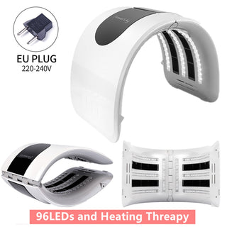 2 IN 1 Foldable 7 Color LED Photon 30-60℃ Heating Threapy Face&Body Mask ALODIA STORE