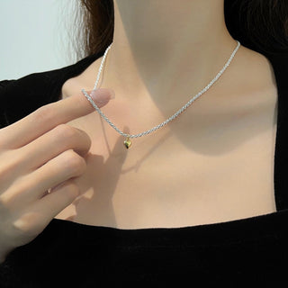 2022 Popular Silver Colour Sparkling Clavicle Chain Choker Necklace Collar For Women Fine Jewelry Wedding Party Birthday Gift ALODIA STORE
