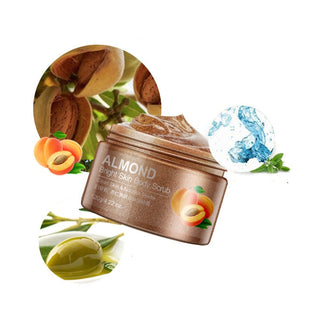 BIOAQUA Body Scrub Shea Butter Exfoliating Body Lotion Deep Cleansing Moisturizing Exfoliator Gel Moisturizer Dead Skin Remover ALODIA STORE