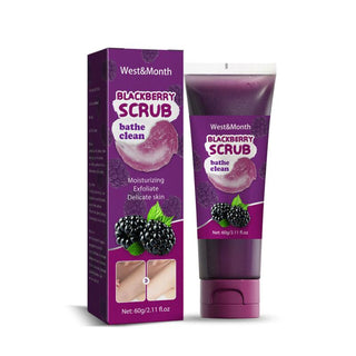 100g Peach Body Whitening Scrub Deep Cleansing Dead Skin Removal Moisturizing Melanin Exfoliators Body Scrub Skin Care TSLM1 ALODIA STORE
