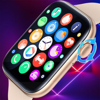 For Xiaomi Huawei Samsung 1.81 inch Bluetooth Call Smartwatch Men Support 120 Sport  2022 New Women Rotary keys Smart Watch +Box ALODIA STORE