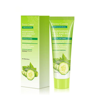 100ml Papaya Deep Cleansing Scrub Face Cream Peeling Skin Moisturizing Care Face Body Gel Cream Skin Whitening Body Face Clean ALODIA STORE