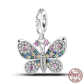 925 Sterling Silver Heart Shaped Charm Bead Fits Original Pandora Bracelet Necklace Women Chameleon Pendant DIY Fine Jewelry Hot ALODIA STORE