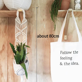 good quality plant hanger pot hanging for home garden macrame plant hanger for bacony pot hanging indoor ALODIA STORE