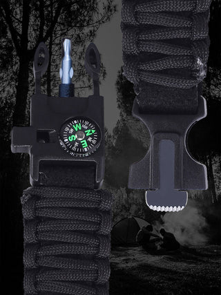 ADDIES Men Military Outdoor Watch Compass Multifunctional Waterproof Quartz Watch LED Digital Watch relogio masculino ALODIA STORE