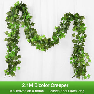 2.1M Artificial Plant Green Ivy Leaf ALODIA STORE