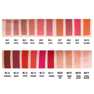 IMAGIC Lipgloss Matte 20 Colors Lip Gloss Velvety Lipstick Liquid Matte Waterproof Lip Tint Full &amp; rich Sexy Lip Makeup Cosmetic ALODIA STORE