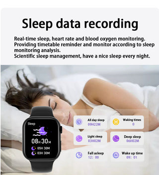 2023 Smart Watch Women Series 8 2.0 " Screen Bluetooth Call Heart Rate Blood Pressure Men Smartwatch for Apple Watch IWO Watch 8 ALODIA STORE