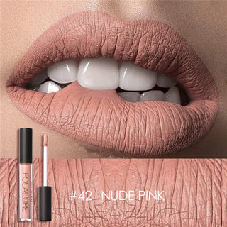 FOCALLURE 39 Color Matte Lipgloss Lip Tint Paint Colors Long Lasting Waterproof Liquid Moisturizing Lipstick Beauty Makeup ALODIA STORE