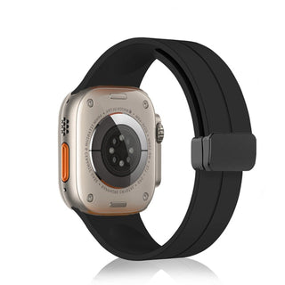Magnetic Strap For Apple watch ultra band 44mm 45mm 49mm 40mm 41mm 42mm 38mm 45 mm Silicone Bracelet iWatch Series 7 8 se 6 5 3 ALODIA STORE