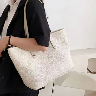 Alta qualidade bolsas de lona feminina grande capacidade das senhoras saco de ombro designer feminino viagem tote sacos saco do ALODIA STORE