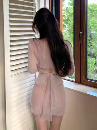 2024 Autumn Sweater Knitted Suits Female Elegant ALODIA STORE