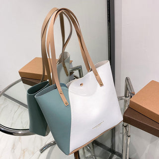 Big Bag 2023 fashion women pu leather handbag luxury tote shopper bag designer ALODIA STORE
