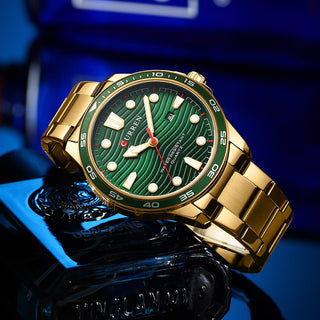 2022 New CURREN Luxury Brand Men Sport Watches Men Quartz Watch Stainless Steel Men Fashion Casual Wrist Watch Relogio Masculino ALODIA STORE