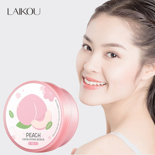90g Honey Peach Exfoliating Scrub For Winter Deep Cleaning Whitening Exfoliating Pores Moisturizing Body Brightening Scrub Face ALODIA STORE