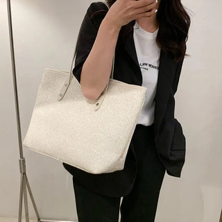 Alta qualidade bolsas de lona feminina grande capacidade das senhoras saco de ombro designer feminino viagem tote sacos saco do ALODIA STORE