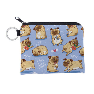 Cute dinosa printing waterproof Purse Card Key Pouch Small Zipper Coin Purse Card ALODIA STORE