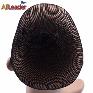Black Wig Cap Hairnet For Wigs Making Streching Mesh Wig Cap For Women Wig Liner Accessories1/2/5pcs ALODIA STORE