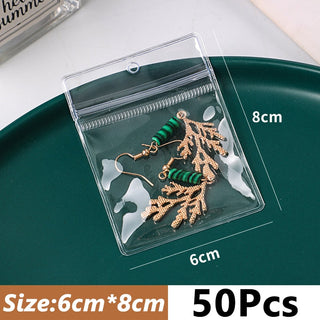 Anti-oxidation Jewelry Storage Bag Desktop Drawer Organizer Transparent Necklace Bracelet Ring Holder Jewelry Organizer Boxes ALODIA STORE