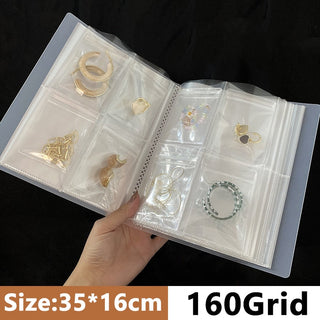 Anti-oxidation Jewelry Storage Bag Desktop Drawer Organizer Transparent Necklace Bracelet Ring Holder Jewelry Organizer Boxes ALODIA STORE