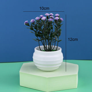 Artificial Plant Bonsai Orange Pomegranate Fruit Tree Window Sill Decoration Plastic Garden Fake Plant Potted Home Decoration ALODIA STORE