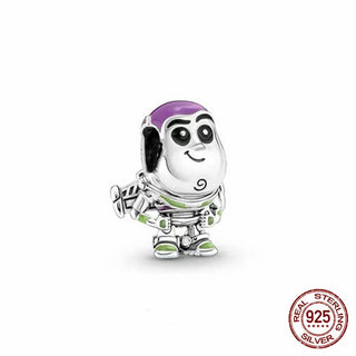 new 100% 925 sterling silver disney charm of ley 925 Chain Beaded Suitable For Ladies Original Pandora Bracelet DIY Jewelry ALODIA STORE