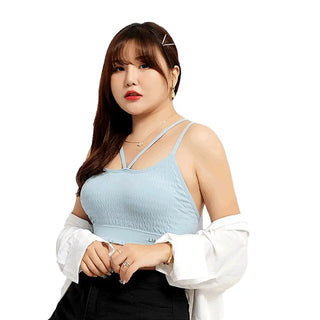 Big Size Running Fitness Bras Lace Gym Tank Top Sexy Cropped Sport Bra Push Up Lingerie Padded Femme T Shirt CropTops ALODIA STORE