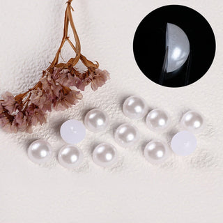 ABS Imitation Pearl Beads Loose Round Acrylic Beads To Needlework Handmade For Necklace Bracelets DIY Jewelry Components Making ALODIA STORE