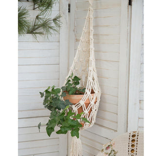 Big Macrame Hanging Planter Hanging Pot Plant Pot Macrame Plant Hangers Air Plant Holder Plant Hanging Decoration ALODIA STORE