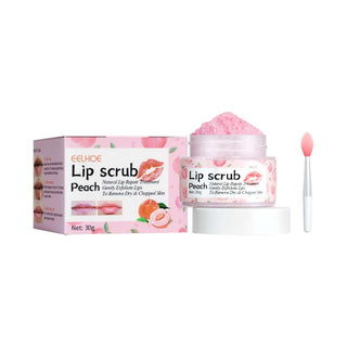 100g Peach Body Whitening Scrub Deep Cleansing Dead Skin Removal Moisturizing Melanin Exfoliators Body Scrub Skin Care TSLM1 ALODIA STORE