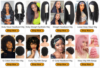14" Black Kinky Straight Wig Female Natural Hair Woman Wigs Blonde/Brown/Red Yaki Synthetic Wig High Quality For Black Women ALODIA STORE