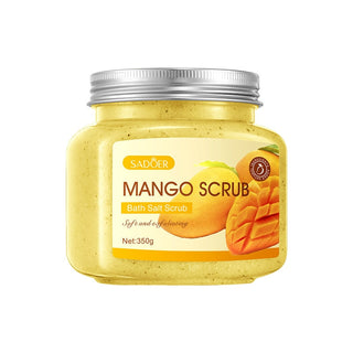 Body Scrub Skin Care Bath Salt Exfoliating Cleansing Pore Soften Whitening Remove Dead Skin Blueberry Gentle Nourish Care ALODIA STORE