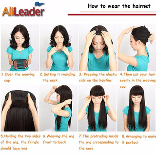 Black Wig Cap Hairnet For Wigs Making Streching Mesh Wig Cap For Women Wig Liner Accessories1/2/5pcs ALODIA STORE
