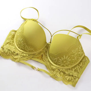 Dotey Popsy Women's Underwear Set Bra and Panties Set Push Up Padded Cup Strappy Wired Panties SEXI LINGERIE ALODIA STORE