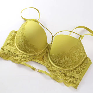 Dotey Popsy Women's Underwear Set Bra and Panties Set Push Up Padded Cup Strappy Wired Panties SEXI LINGERIE ALODIA STORE