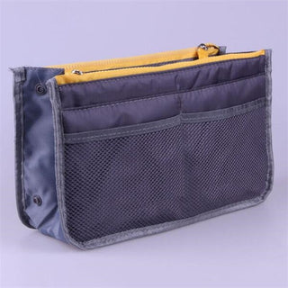 Nylon Cosmetic Bags For Women Tote Insert Double Zipper Makeup ALODIA STORE