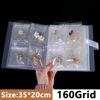 Anti-oxidation Jewelry Storage Bag Desktop Drawer Organizer Transparent Necklace Bracelet Ring Holder Jewelry Organizer Boxes ALODIA STORE