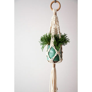 good quality plant hanger pot hanging for home garden macrame plant hanger for bacony pot hanging indoor ALODIA STORE