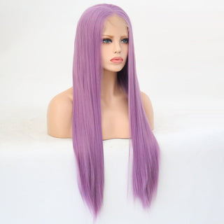 Charisma Blonde Wig Synthetic Lace Front Wig for Women Long Silky Straight Hair Natural Hairline Side Part Cosplay Wigs ALODIA STORE