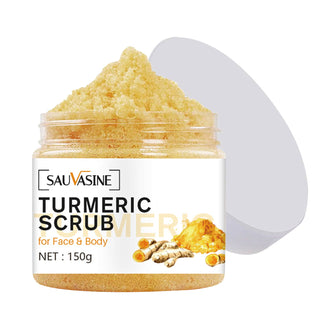 Turmeric Body Scrub Skin Brightening Face Scrub For Dark Spots Body Care Supplies Scrubs Cream For Waist Legs Thighs ALODIA STORE