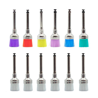 100pcs/box Dental Materials Prophy Brush different Color ALODIA STORE
