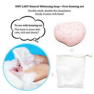 80g  Rapid Skin Bleaching Cream Soap Armpits Underarm /Groin Whitening Peach Scented Feminine Intimate Wash Body Scrub ALODIA STORE