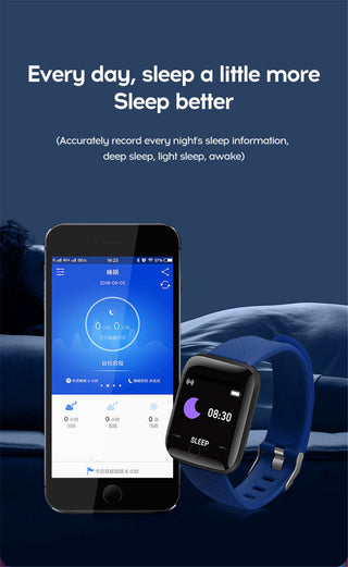 Twitch  Smart Watch Men Women Bluetooth Fitness Tracker Bracelet Sport Heart Rate Blood Pressure Kids Smartwatch for IOS Android ALODIA STORE